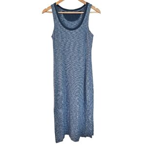 Saturday Sunday Anthropologie blue Giona midi‎ tank dress